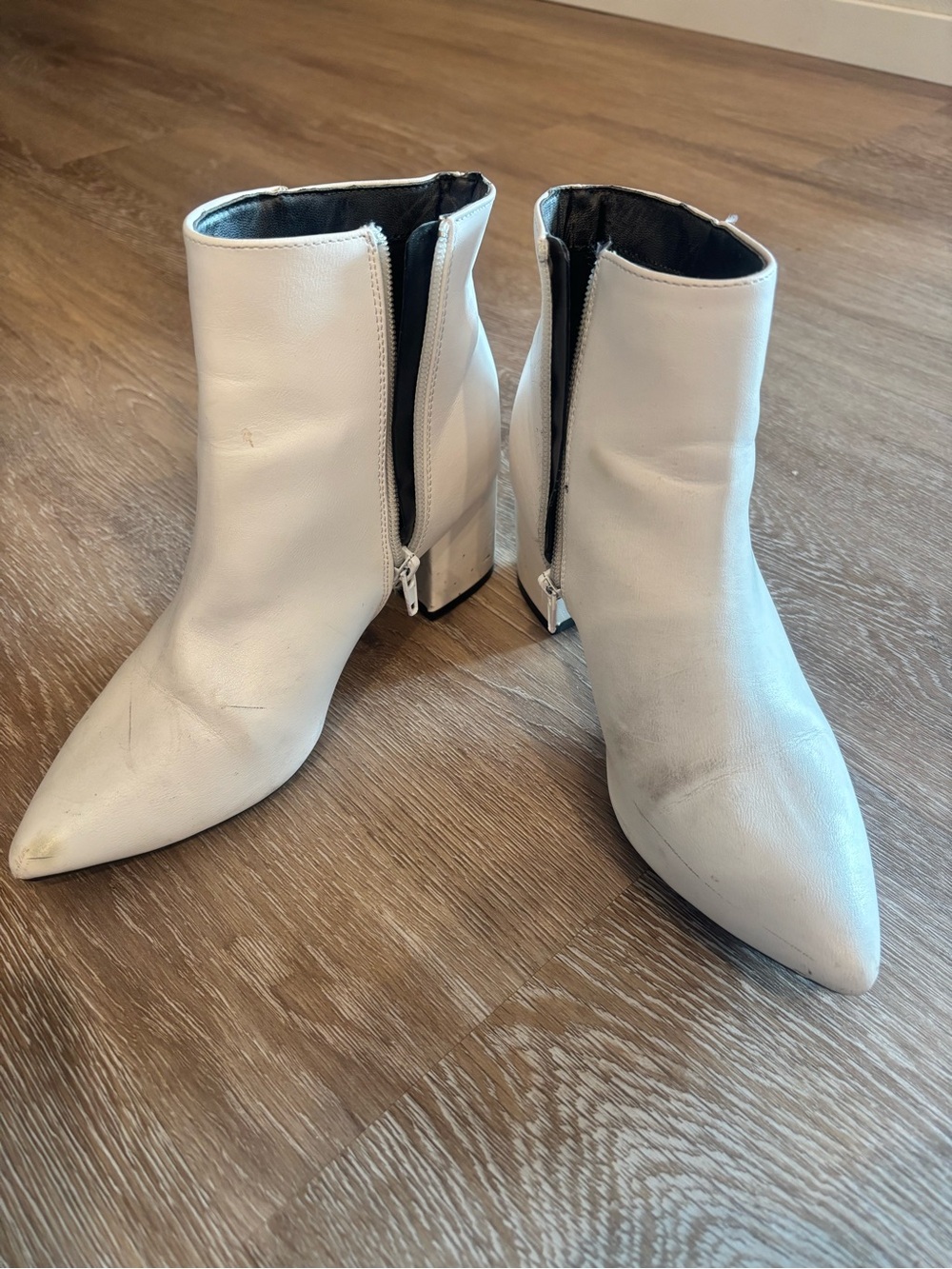 White Booties